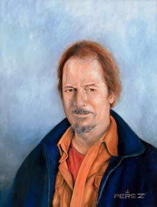 Portrait of Artist Dale Knaak by Juan Perez