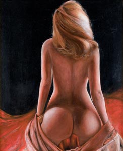 Portrait of a Nude by Juan Perez