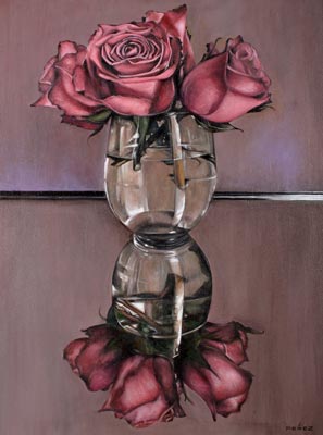 Reflection of Roses by Juan Perez