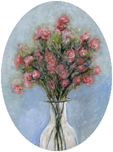 Flowers in Vase by Juan Perez