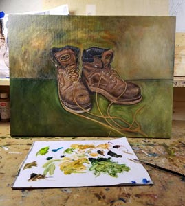 Work Boots by Juan Perez